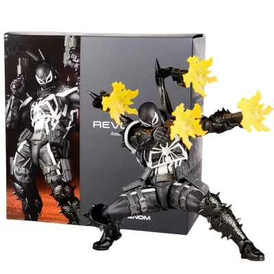 kf Sab9bcd66e4784a019eedc4ee0a3c29bbf AMAZING YAMAGUCHI Agent Venom KAIYODO Eugene Thompson Symbiote Deadpool Comics Action Figure Model Movie Toys For - Amazing Yamaguchi UK Store