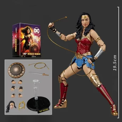 kf Sbedee758166f42fb9dc09f615abcdbd7a DC Wonder Woman Flash Joint Removable Anime Figure Collection Model Action Figure Table Top Model Decorations - Amazing Yamaguchi UK Store